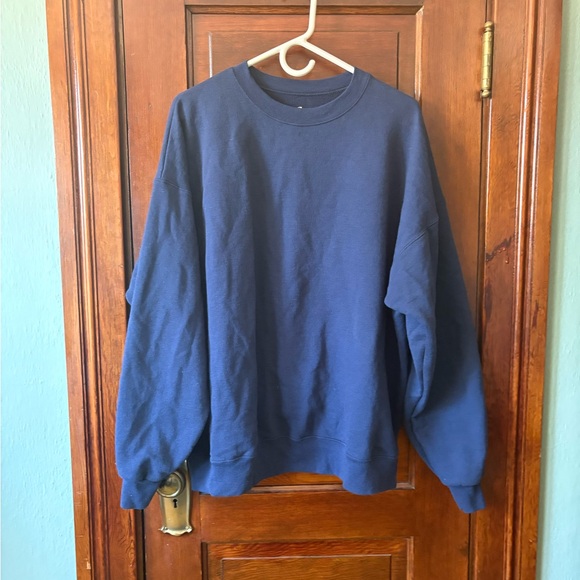 Hanes Other - BIG AND TALL! Hanes Blue Crewneck Sweatshirt